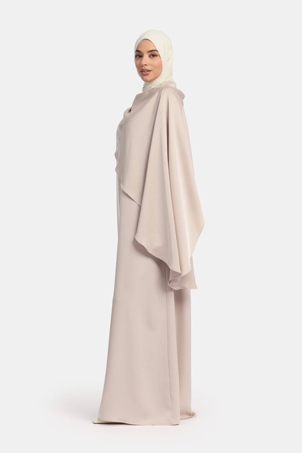 E - Y26 Bishop Sleeve Abaya - AZALI