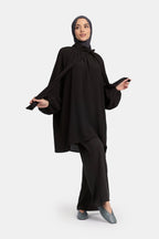 E - Y26 Bishop Sleeve Abaya - AZALI